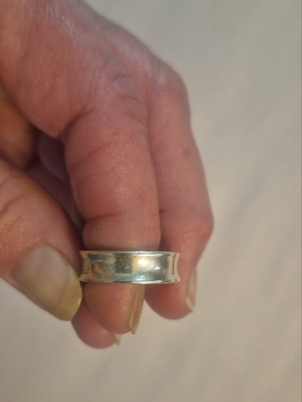 Tiffany&CO Sterling SilverBand - Classic Silver Ring... - Picture 6 of 11